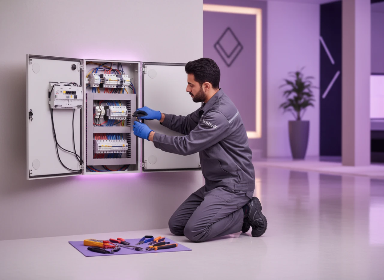 خدمة تنظيم وترتيب اللوحة الكهربائية