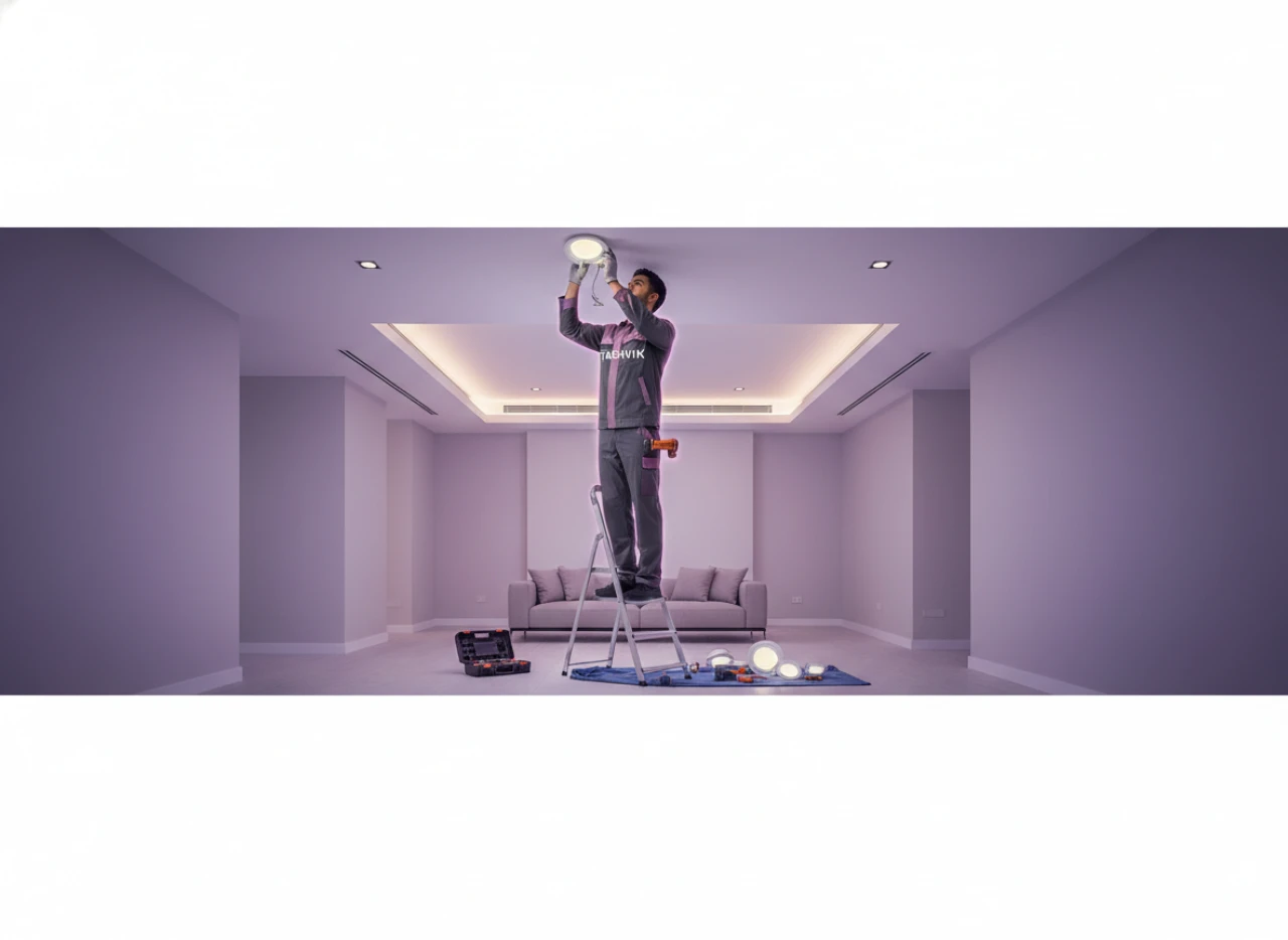 خدمة تركيب سبوت لايت (لكل قطعة)
