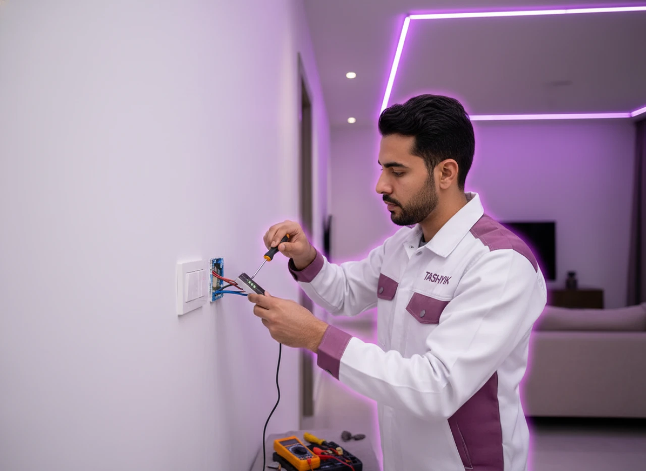 خدمة تركيب مفتاح ذكي Smart Switch