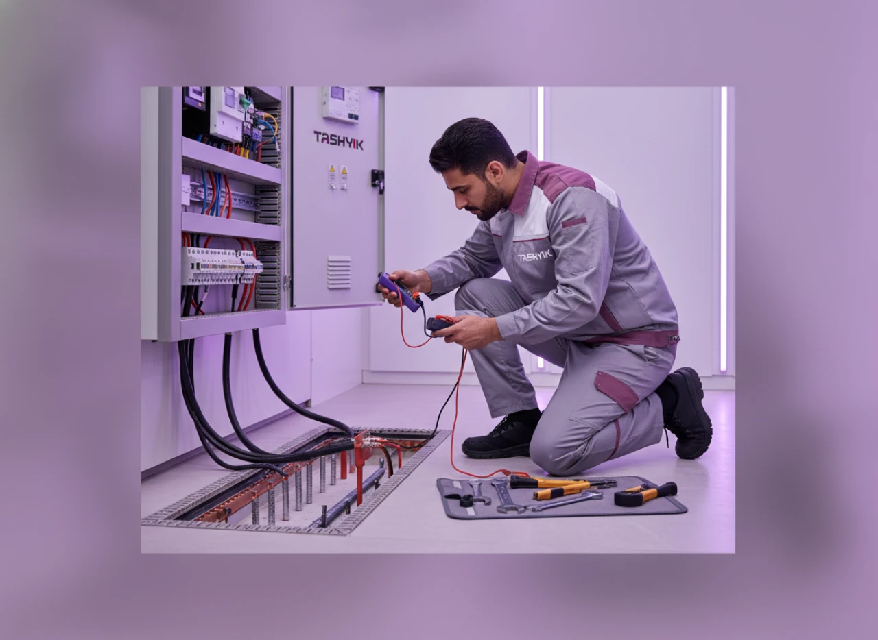 خدمة فحص وإصلاح نظام التأريض