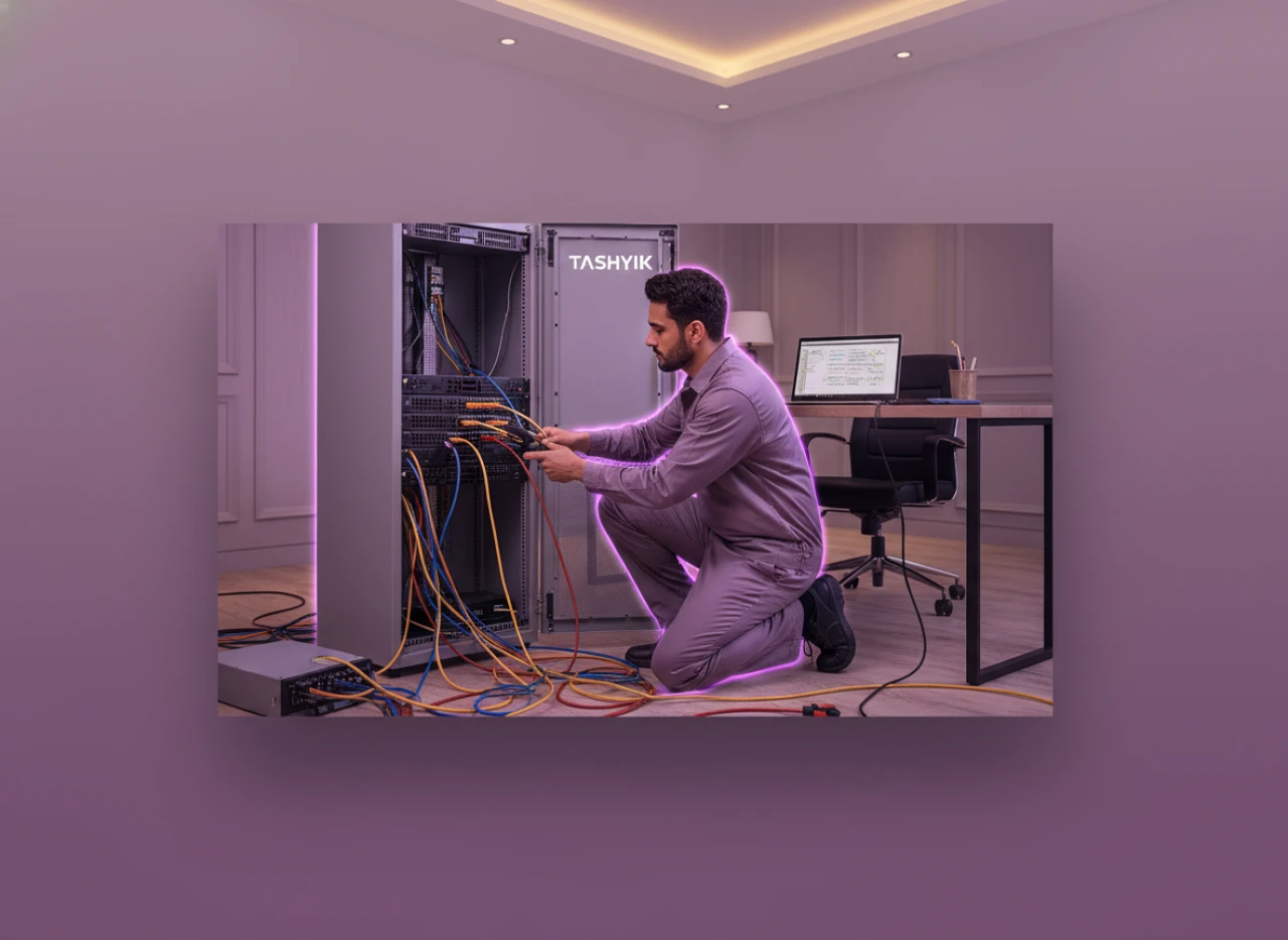 خدمة تركيب Patch Panel