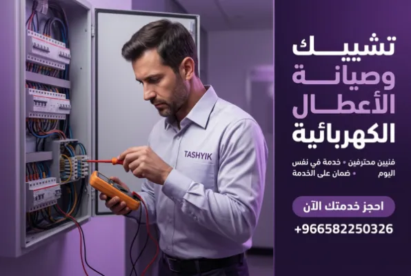 كشف أعطال كهربائية: دليلك الشامل لضمان سلامة منزلك مع تشييك