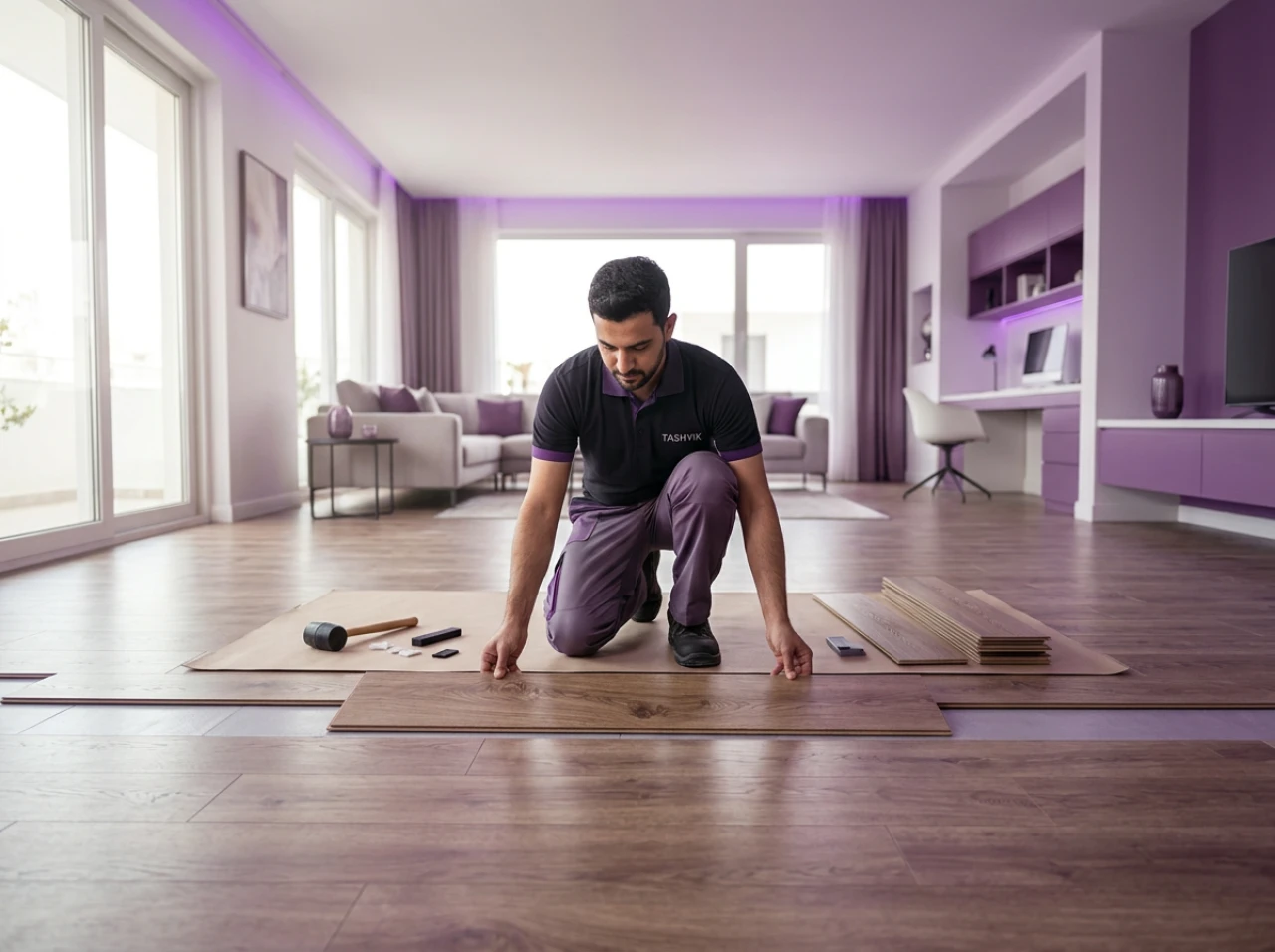 Serbisyo Pag-install ng parquet ng Turkey