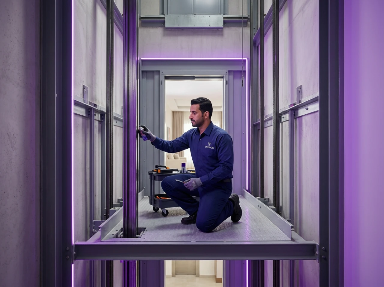 خدمة القضبان