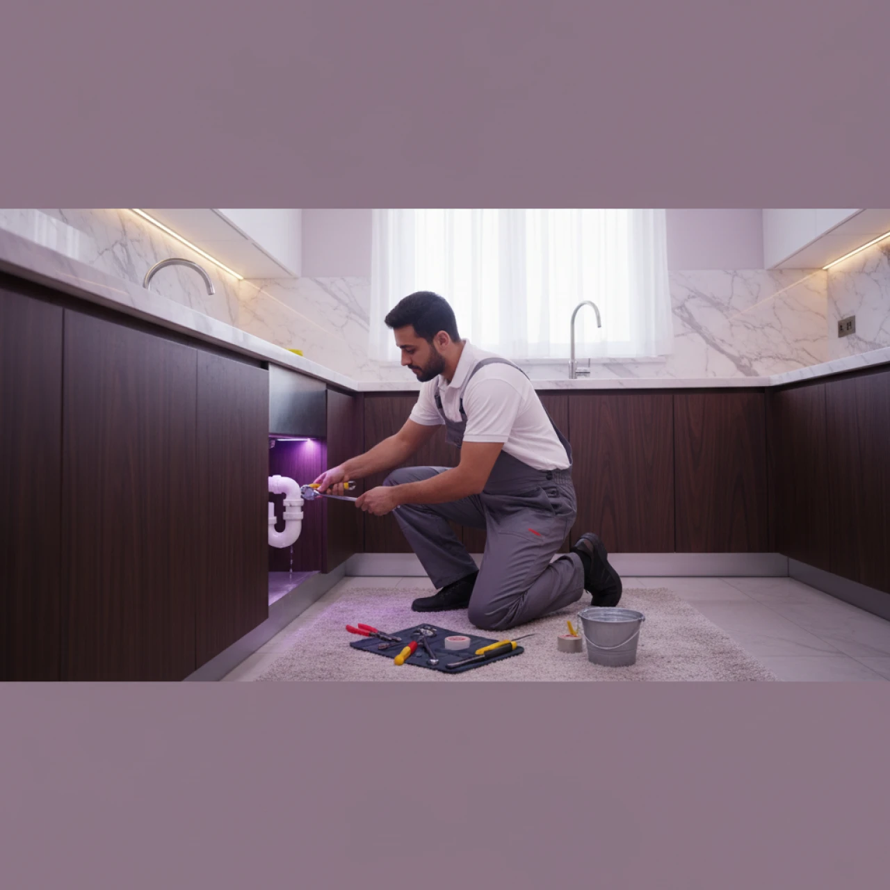 خدمة اعمال سباكة خفيفه بالساعة