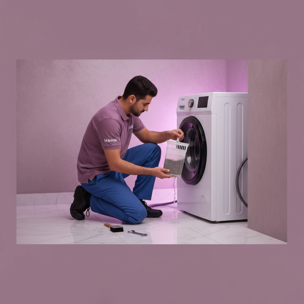 خدمة صيانة تدفق الماء