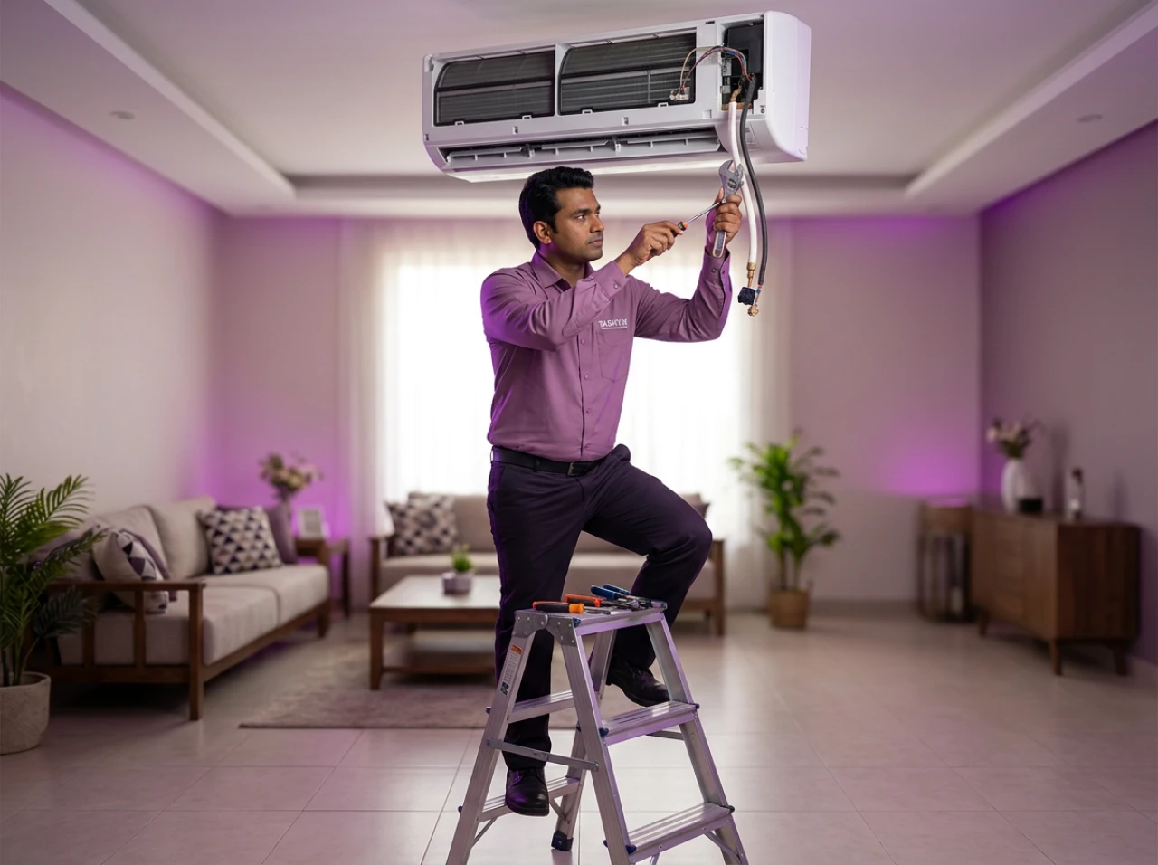 الگ الگ ایئر کنڈیشنر جدا سروس