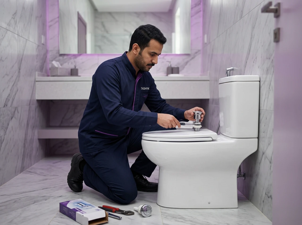خدمة تركيب ضغطة سيفون