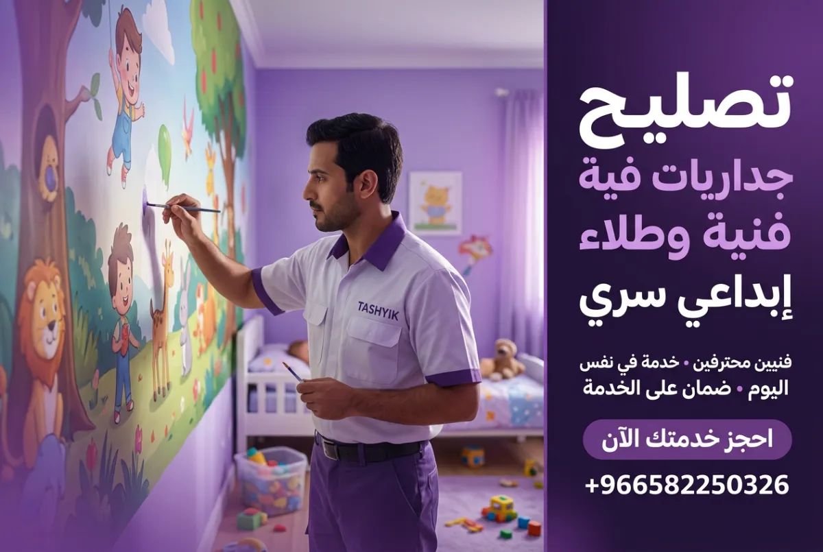 ميورال غرف الأطفال مع تشييك: إبداع ينمو مع طفلك