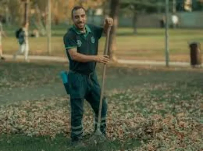 خدمة كنس و ازالة الاوراق